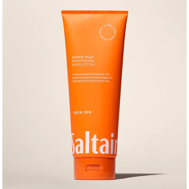 Saltair Exotic Pulp Body Lotion – Brightening Lotion with Camu-Camu, Niacinamide & Multi-Fruit Acid Blend – Long-lasting Hydration – 10 fl oz