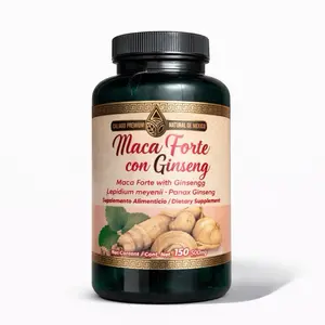 Maca Forte con Ginseng Capsules – Maca Root & Panax Ginseng Herbal Supplement | 150 Capsules