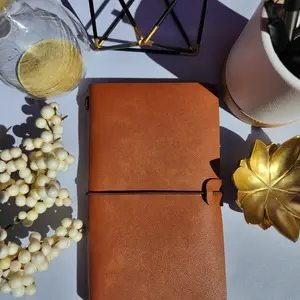 Burnt Orange : Vegan Leather Travel Journal