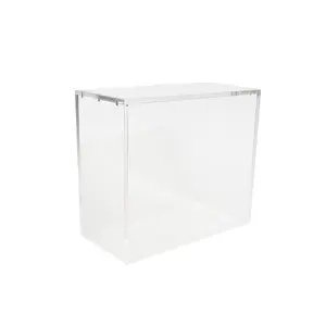 UV-Shield Acrylic Display Case for Pokémon Elite Trainer Boxes Premium Crystal-Clear Protection for Sealed Trading Card Collections