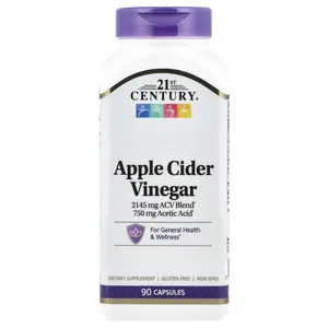 21st Century Apple Cider Vinegar, 90 Capsules