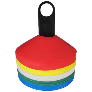 French Fitness Agility Workout Cones w/Holder (New)