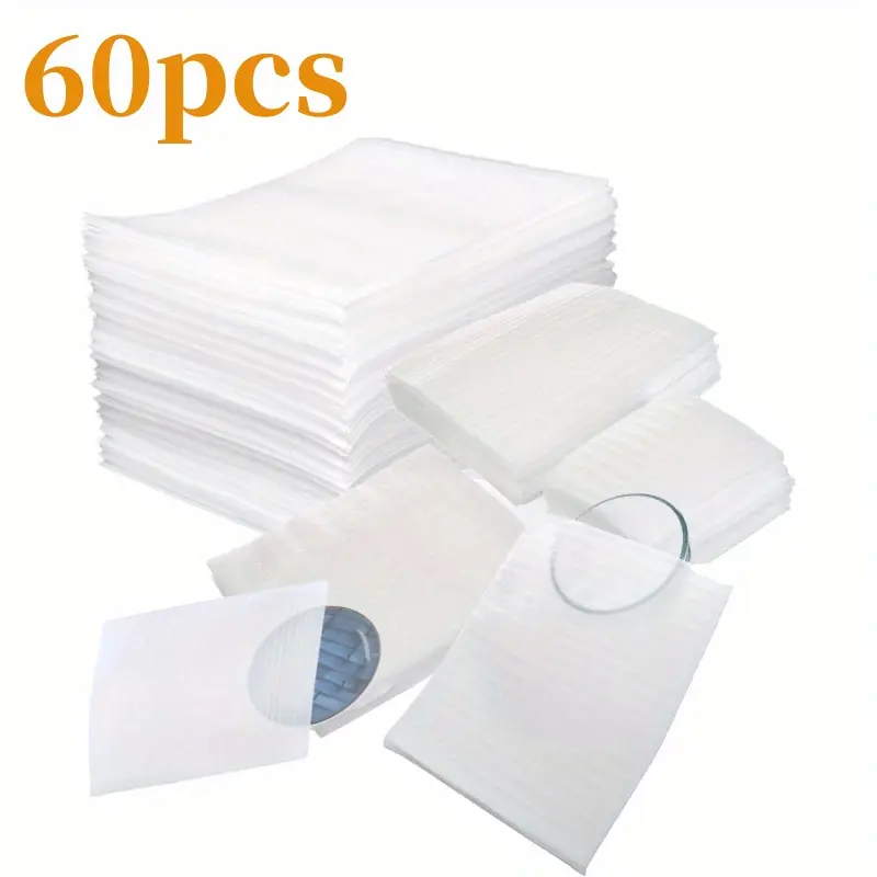 60PCS Cushion Foam Pouches, 3 Sizes Moving Foam Wrap Pouches, Protect Mug, Cup, Glasses, China, and Dishes, Packing Supplies, Packing Cushioning Supplies for Moving