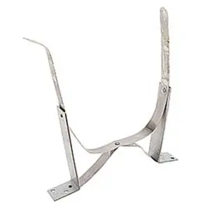 Selkirk Metalbestos 6in. Stainless Steel Wall Band (6T-WB) - Wall Support with Metal Brackets
