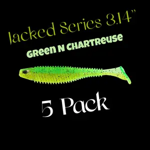 Jacked Series 3.14” 5PK Or 4-1/2” 3PK Swim Bait’s