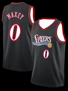 Basketball Vest Unisex Breathable Mesh Performance Wear, Essential for Viewing Games, Long Loose-Fitting Sporty Style