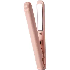 Mini Dual-purpose Curling Iron, Mini Dual-purpose Curling Iron, Mini Clip Straight Board, Suitable for Short Travel Hair and Bangs, Quick Heating, Ceramic Styling Tool