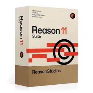 Reason Studios  Propellerheads 11 Suite Boxed Edition Music Software