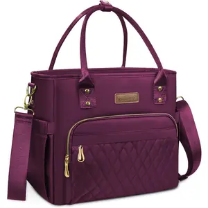 MIYCOO Lunch Bag Lunch Box Women - Leakproof Insulated Lunch Cooler Bag for Women - Large Lunch Tote Bags Adults, Purple