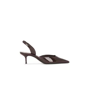 Schutz Paola Mid Pump in Root Brown