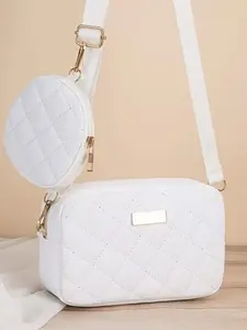 2026 New Striped Crossbody Bags Set, Fashion Shoulder Body Sling Handbag, Zipper Closure, Multifunctional, Daily Use Travel Gift