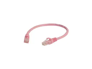 C2G 04045 Cat6 Cable - Snagless Unshielded Ethernet Network Patch Cable, Pink (3 Feet, 0.91 Meters)