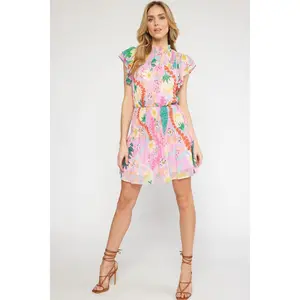 Floral Mock Dress