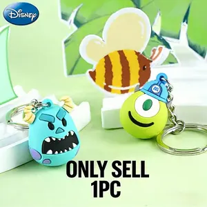 Disney Monsters University Keychain, Mike & Sulley Icon Ball Charm, Cute Cartoon Character Design, Perfect Birthday Gift Idea, Keychain Kawaii