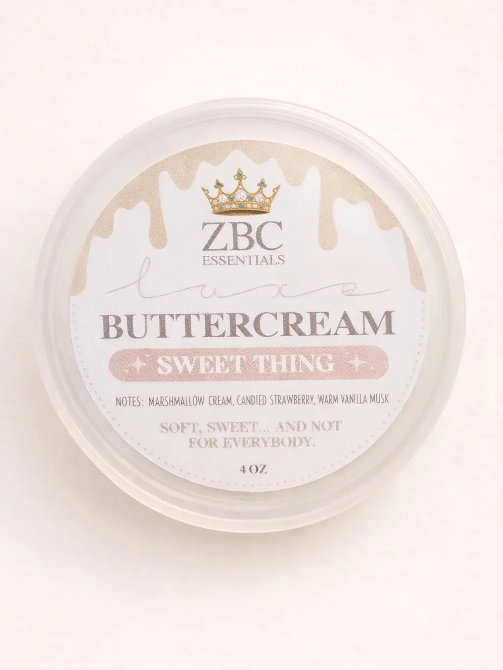 ZBC Essentials- Moisturizing- Perfumed- Buttercream 4 OZ.