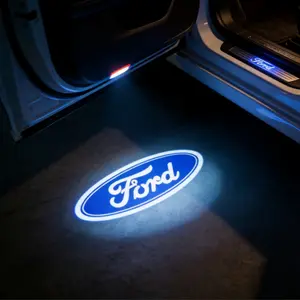 Suitable for Ford Toyota/Chevrolet/Hyundai/Volkswagen/Ford 2-piece LED door projection welcome lights, suitable for Honda Civic/Accord/CR-V/Fit/HR-V/Vezel/Odyssey door projection welcome lights