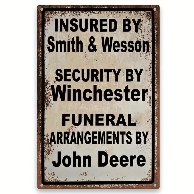 No Trespassing Sign, Vintage Metal Sign, Funny Security Sign, Home Decor Sign, Wall Decor Sign, Room Decor Sign, Gift for Friend