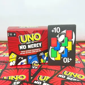 UNO No Mercy Deluxe Edition – 210 Premium Playing Cards with Intense Challenge Rules