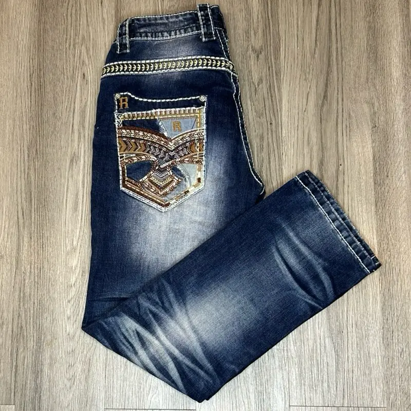 Men’s Revolution Straight Fit Denim Jeans Men’s Revolution Straight Fit Denim Jeans