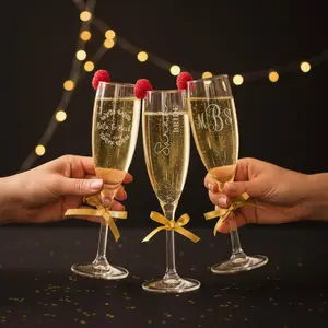 Personalized Champagne Flute