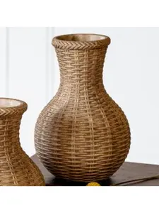 Woven Stoneware Vase