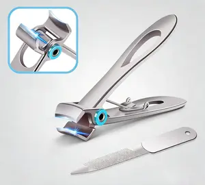 15mm Wide Jaw Opening Heavy Duty Nail Clippers | Oversized Stainless Steel Clippers for Thick Hard Toenails
