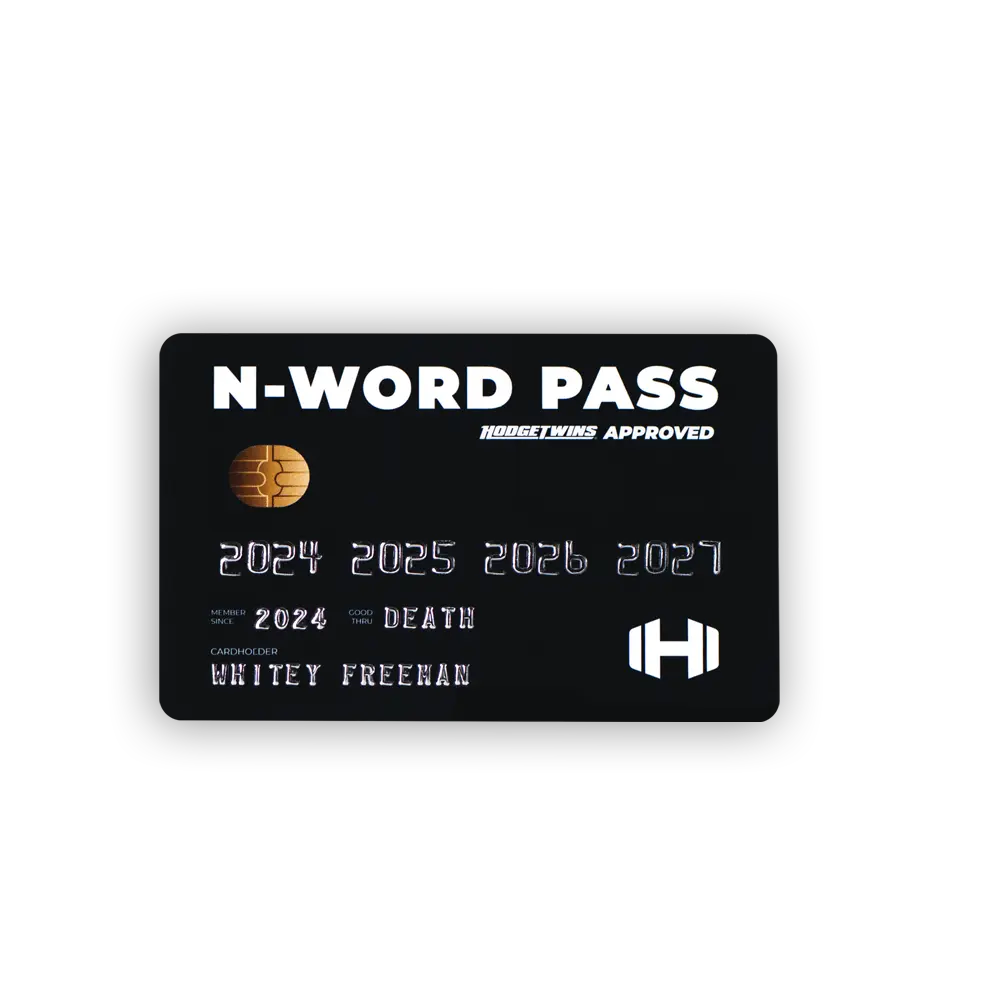 N-Word Pass Card