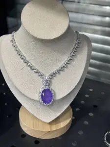 Rose(12000)gc.purple zirconia