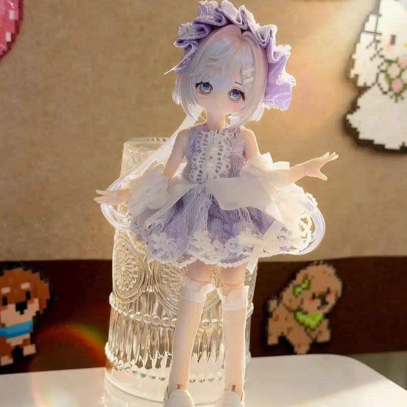 12cm Unisex BJD Doll Clothes, Stylish Collecting Outfit, Enhances Appearance Accessory (Doll & Shoes Not Included)