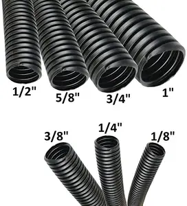 American Terminal 70 feet (7 x 10 feet) 1/8" 1/4" 3/8" 1/2" 5/8" 3/4" 1" inch split wire loom conduit tubing