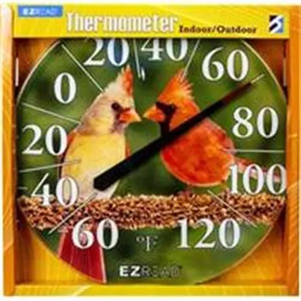 Headwind Consumer 034015 Cardinal Ezread Dial Thermometer, 1.25 lbs, 12.5 in, Beauty and Color Design, High Resolution Display