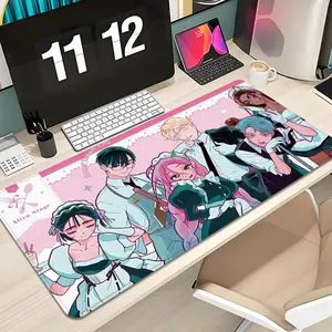 Alien Stage Mouse Pad Design XXL 1000×500mm 900×400mm 800×400mm 600x300mm Large Gaming Mouse Pad - Extended, Thick, Non-Slip Rubber Base Desk Mat with Precision Stitched Edges - Washable Large Desk Pad Anime Mousepad