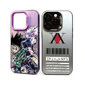 Japanese Hunter X Hunters Matte Hard Case for iPhone 17 Pro Max Air 15 16 14 13 12 11 Pro Max XS X XR 8 7 Plus SE & Samsung Galaxy S25 Ultra S24 S23 S22 S21 Plus 2020 Shockproof Plating Cover