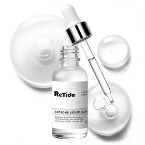 Retide 2.5% Exosome Serum for Face – Liquid Microneedling Alternative, Plant-Based Cell Renewal Treatment for Wrinkles & Pores, Needle-Free Skin Regeneration Essence 30ml