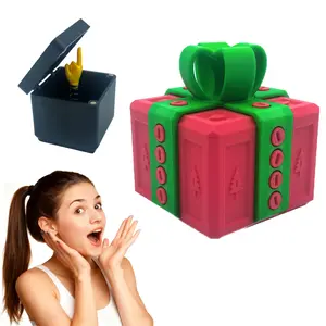 Annoying Prank Box with Screws – 3D Printed Pop-Up Middle Finger Puzzle Gift for Friends Birthdays, April Fools, Office, Halloween, Christmas, Children’s Day, Father’s Day Novelty Toy