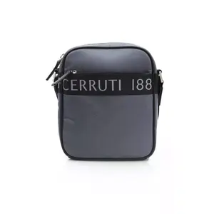 Cerruti 1881 Gray Nylon Messenger Bag