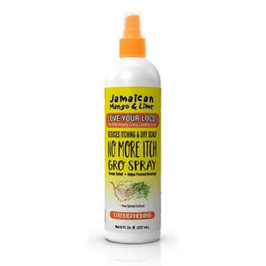 Jamaican Mango and Lime No More Itch Gro Spray 8 oz Braids Unisex