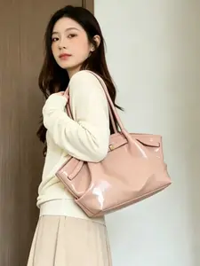 Dumpling Bag, Large Capacity Handbag, Shoulder Tote, Underarm Bag, Summer Commute Backpack, Crossbody Basket Bag, Trendy Carryall