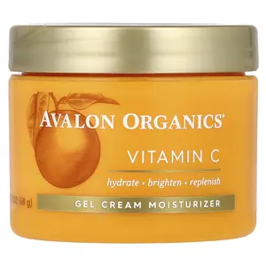 Avalon Organics Vitamin C, Gel Cream Moisturizer, 1.7 oz (48 g)