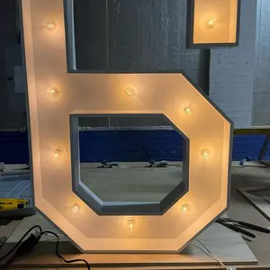 Marquee letters and Numbers