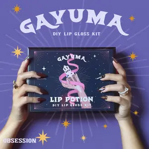 Filipinta Beauty Gayuma DIY Lip Gloss Set - Create Your Own Lip Potion in Crush, Love, and Obsession Colors - DIY Lip gloss, Make your own lip gloss kit, Lip gloss set box