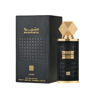 Lattafa Mashrabya Unisex Eau de Parfum Spray, 3.4 Ounce