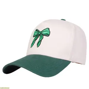 2026 Trending Unisex Baseball Cap with Bowknot Embroidery — Adjustable Outdoor Sun-Protection Casual Hat, Ideal for Travel, Sightseeing, and Beach Vacations