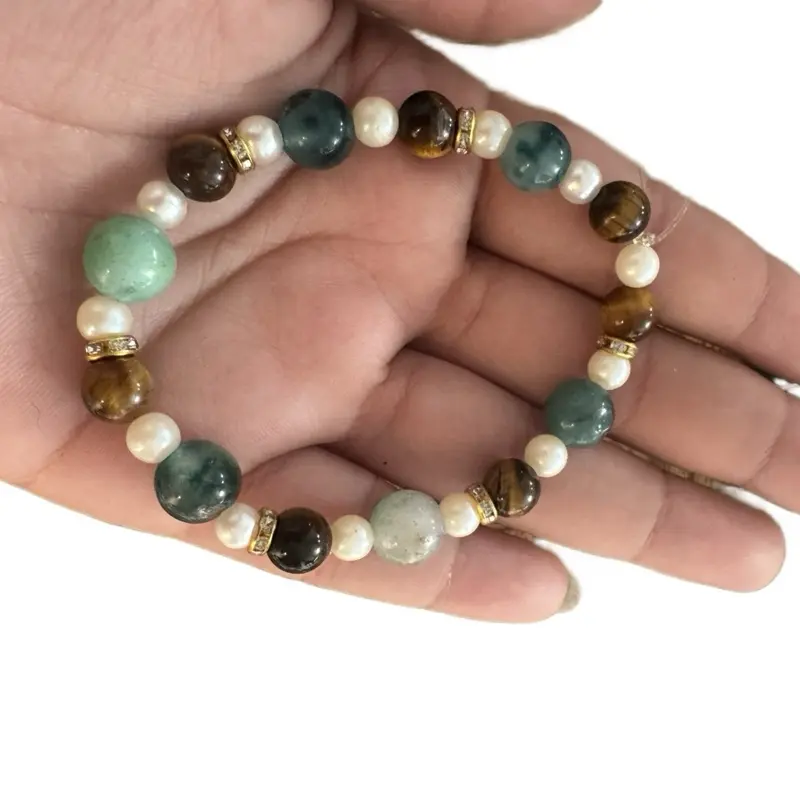 Bead Bracelet - Simple Bead Design as Shown in the Image