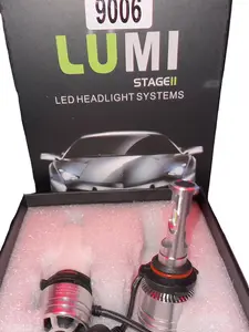 Lumi L.E.D Headlight System - Stage II Model 9006 - 30w Car Lighting Solution - H11 & 9005 Options Available - LED Technology for Efficient Illumination