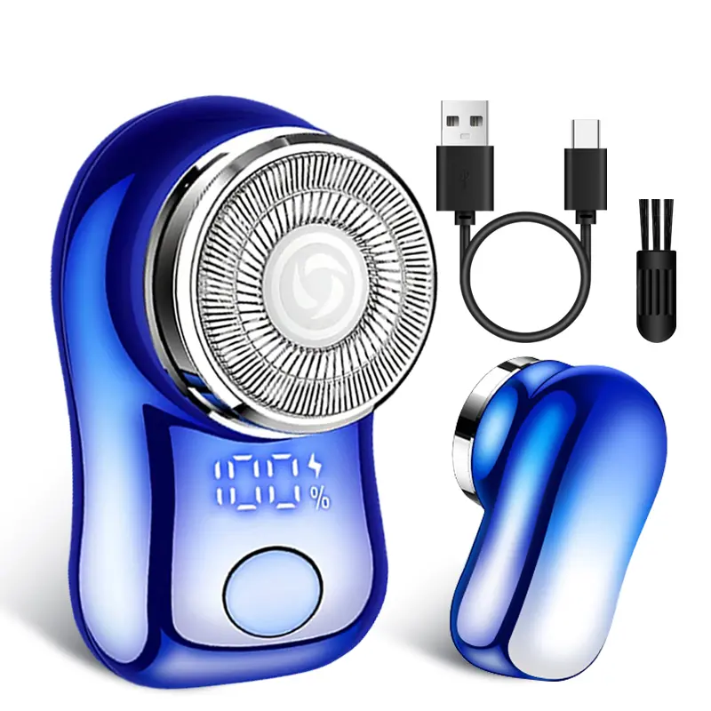 Unisex Mini Hair Trimmer, Portable Travel Beauty Tool, Hair Clipper Trimmer, Precision Edges, Gentle on Sensitive Skin, Perfect Gift for Valentine's Day & Christmas