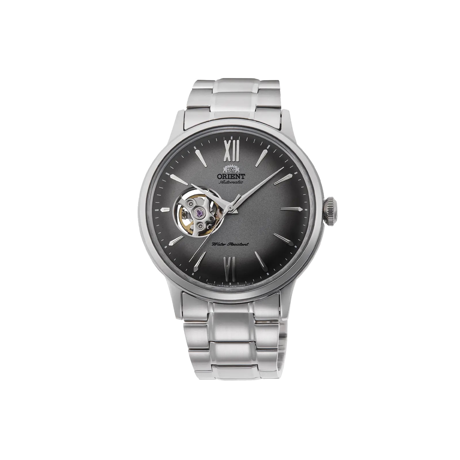 Orient Helios 40.mm Automatic Open-Heart Classic Watch, RA-AG0029N30B