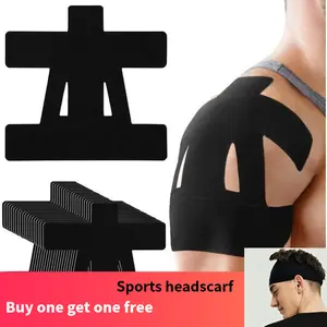 Elastic Shoulder Kinesiology Tape Hypoallergenic Adhesive Long-Lasting for Muscle Support Stabilization Badminton Weightlifting Gym Workouts