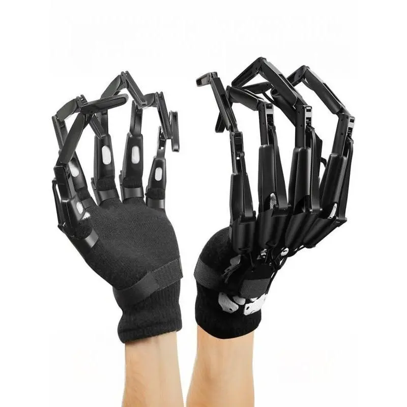 HalloweenArticulatedFingerExtensionswithGloves3DPrintedFlexibleFingerScarySkeletonBoneClawHandforCosplay-OnePairBlackHalloweenDevilClaws HalloweenArticulatedFingerExtensionswithGloves3DPrintedFlexibleFingerScarySkeletonBoneClawHandforCosplay-OnePairBlackHalloweenDevilClaws