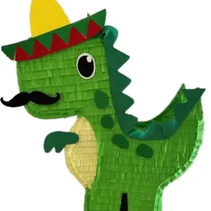 Mexican Dino 20" Piñata. Fiesta theme party. T-Rex